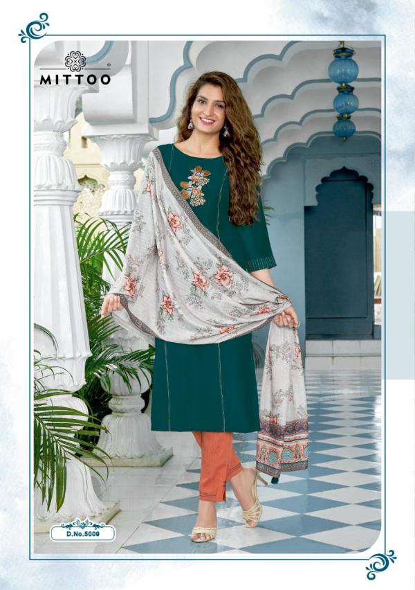 Mittoo Noor 2 Silk Embroidery Fancy Readymade Salwar 